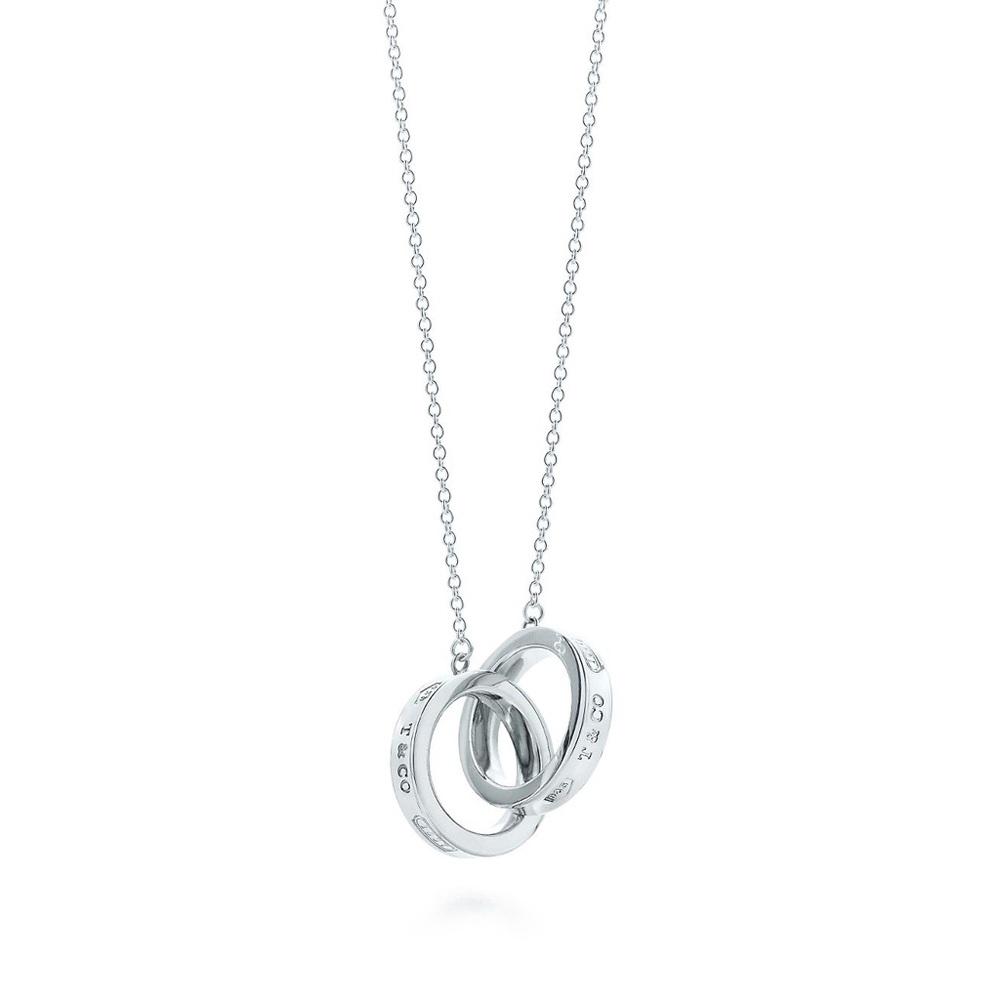 Tiffany (1837) interlocking circles pendant  necklace